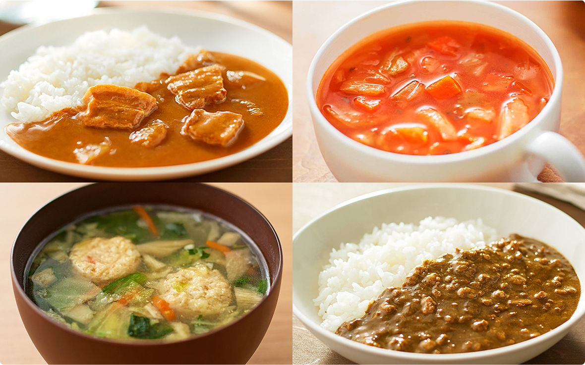 備蓄食品のイメージ