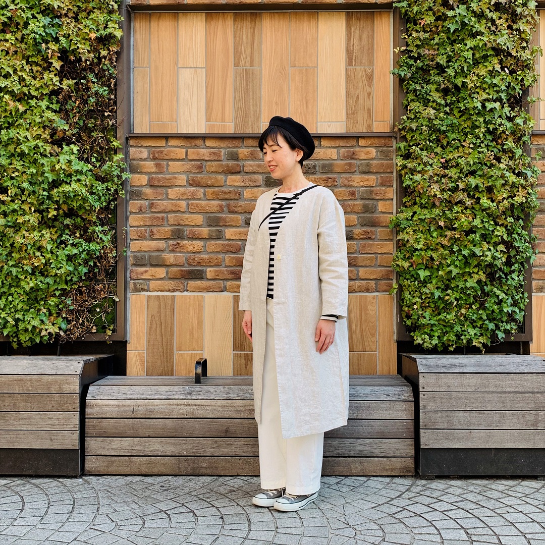 丸井吉祥寺店】リネンコートで春じたく｜もーりぃのおすすめ