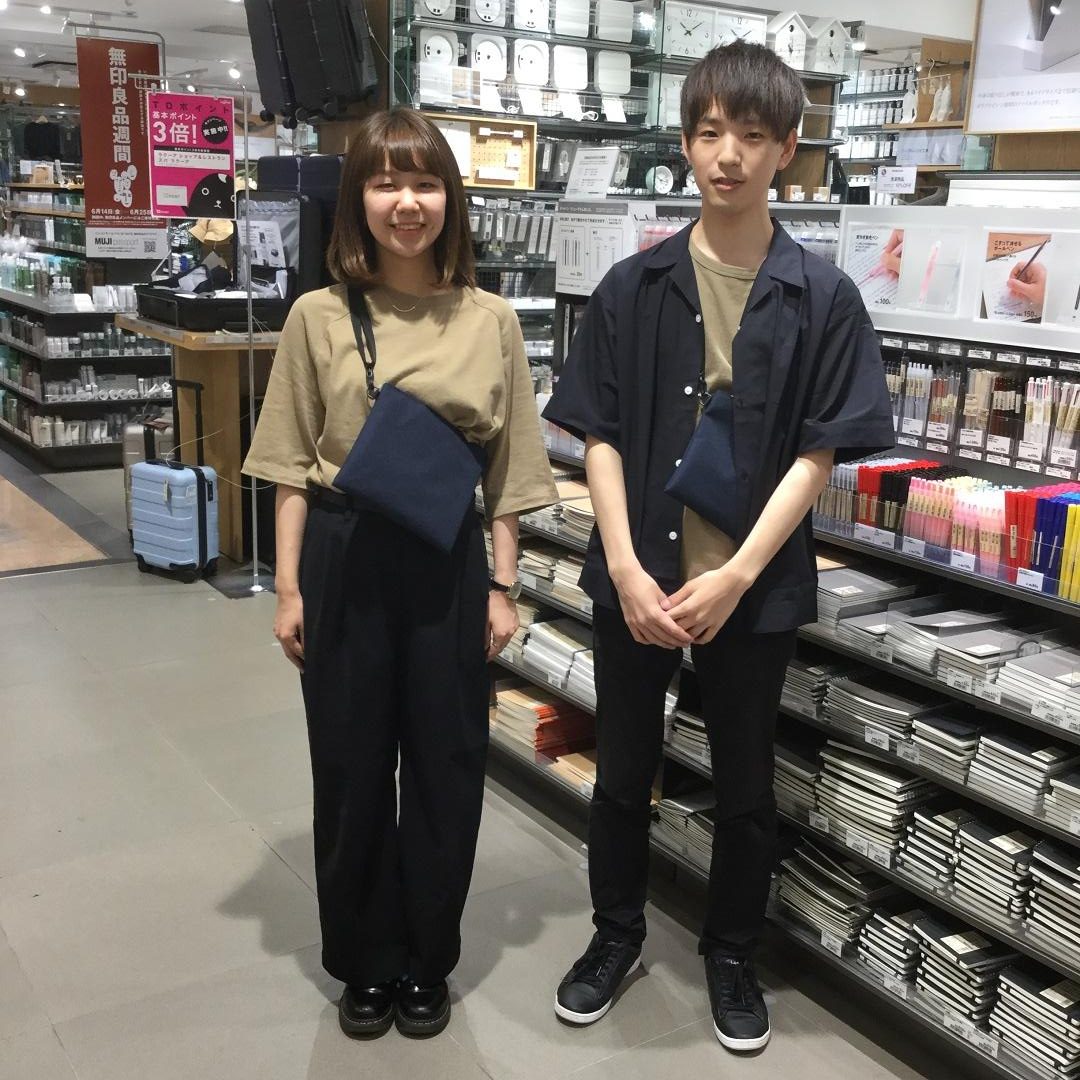 東京ドームシティ ラクーア スタッフコーディネートその３ 無印良品