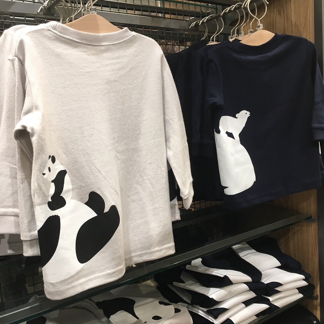 ららぽーと和泉】動物たちの共通点分かりますか？プリント長袖Ｔシャツ