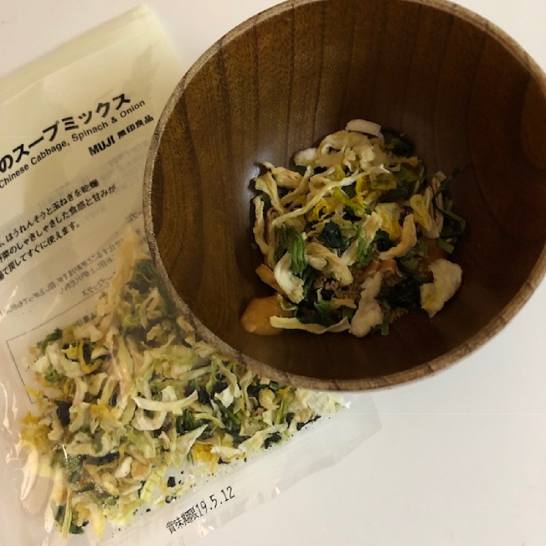 イオンモール神戸北 乾燥野菜 国産白菜のスープミックス スタッフのおすすめ 無印良品