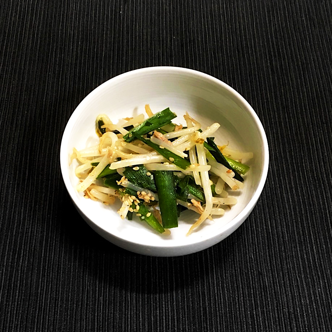 もやしとニラのポン酢炒め あしたのキッチンカウンター 無印良品 イオンモール堺北花田