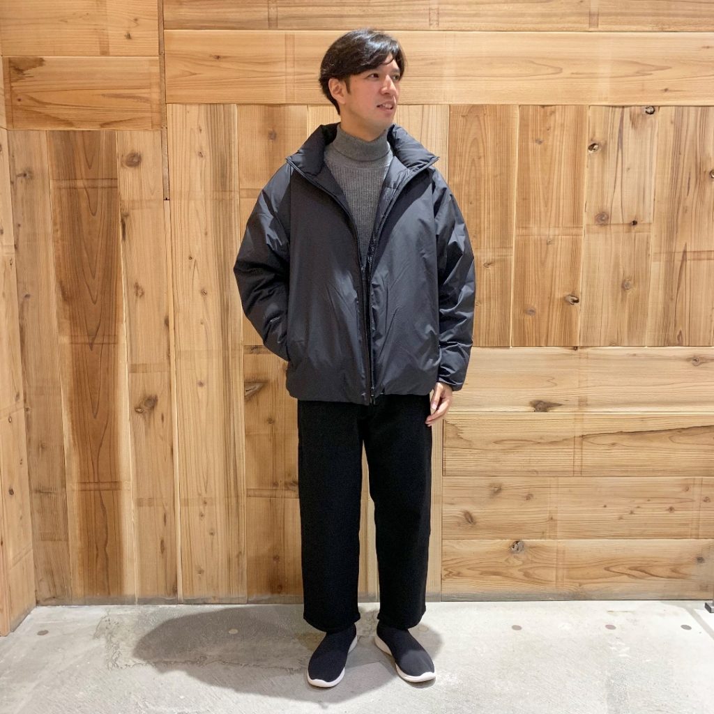 MUJIlaboのダウンですMUJI labo 撥水ダウン S-M ブラック - ダウン