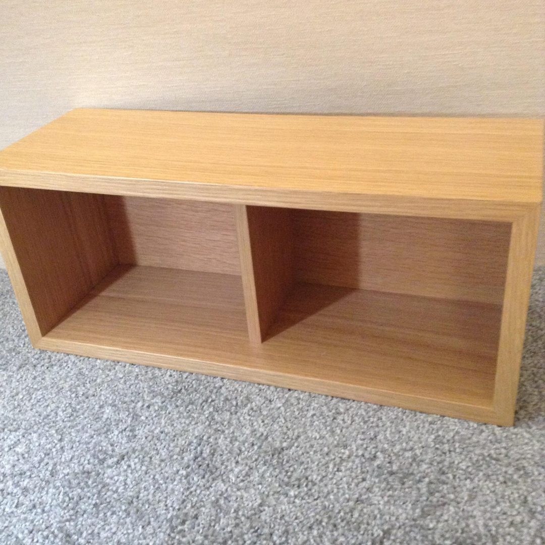 させぼ五番街】こんなところにも収納できる！壁に付けられる家具