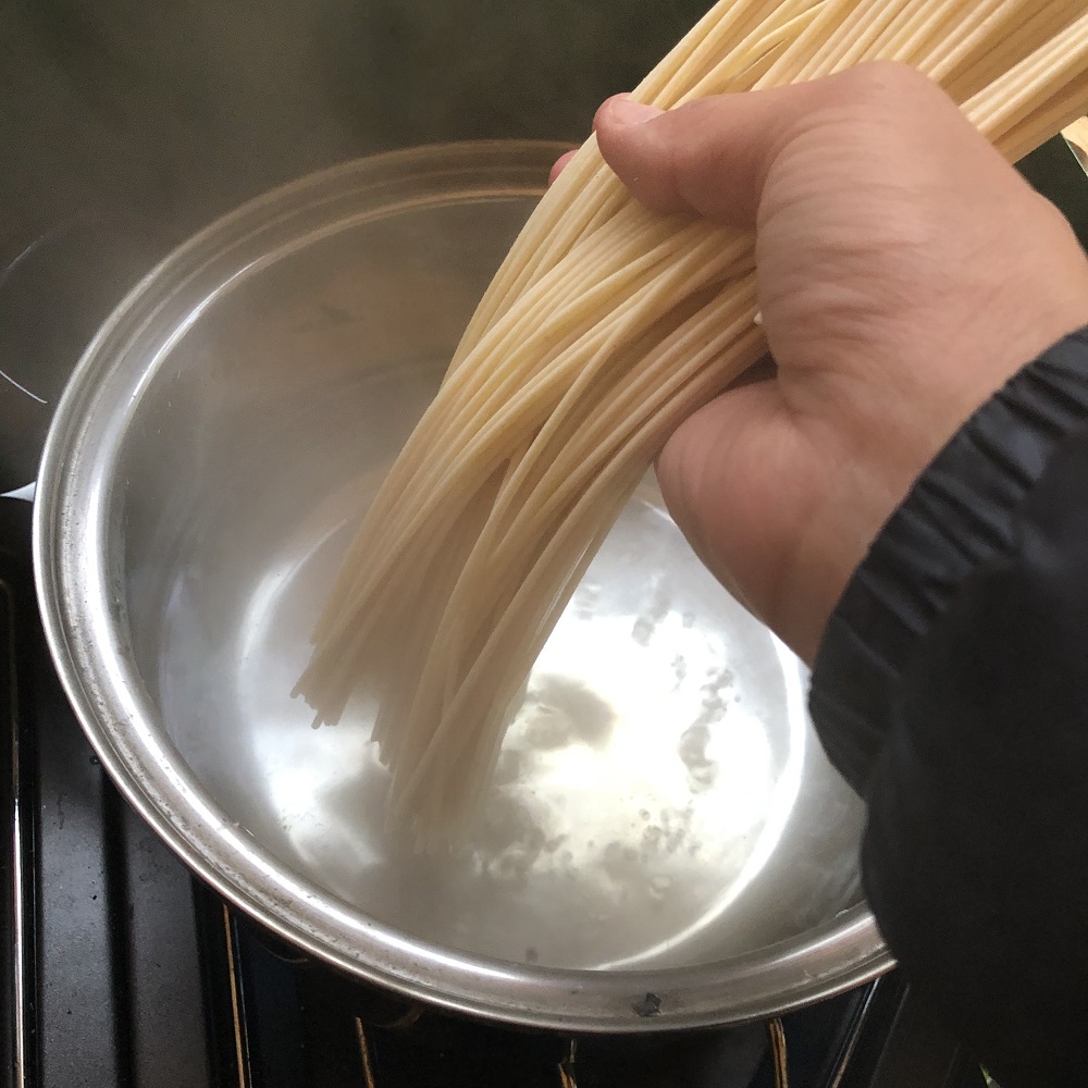 小田急町田 え キャンプでパスタ 無印良品