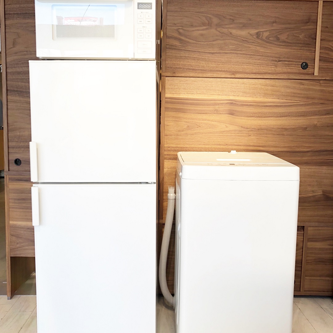 暮らしに必要な冷蔵庫・洗濯機・電子レンジのお得な3点セット。