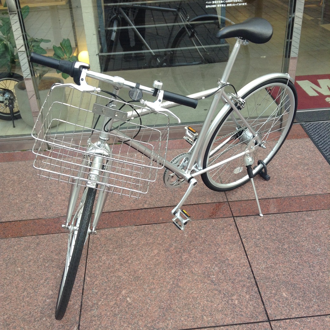 有名なブランド MUJI(無印良品) 20型クロモリ自転車コンパクトタイプ 