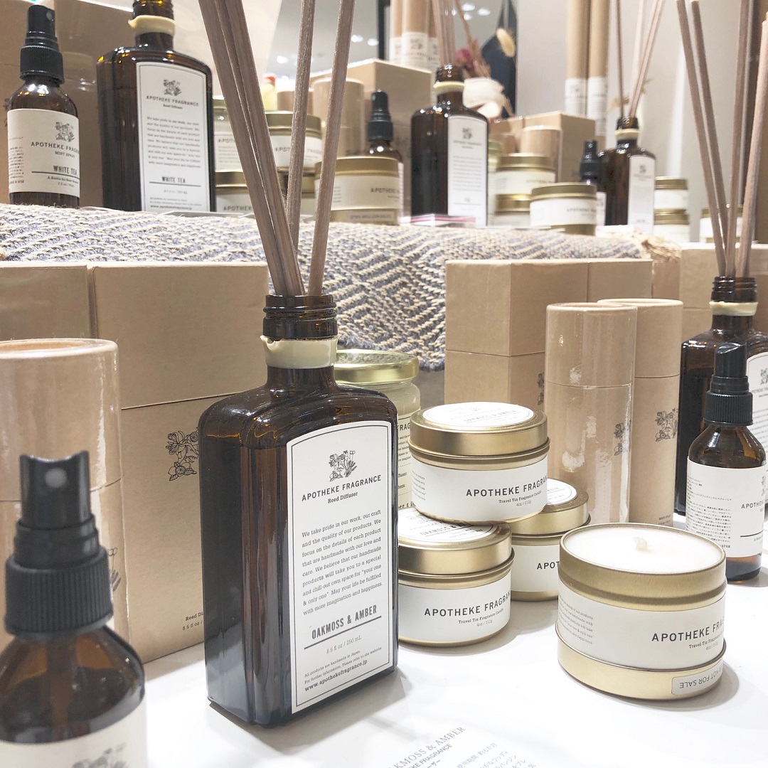 IDÉE VARIÉTÉ 渋谷店】APOTHEKE FRAGRANCE フェアのお知らせ｜ 無印良品