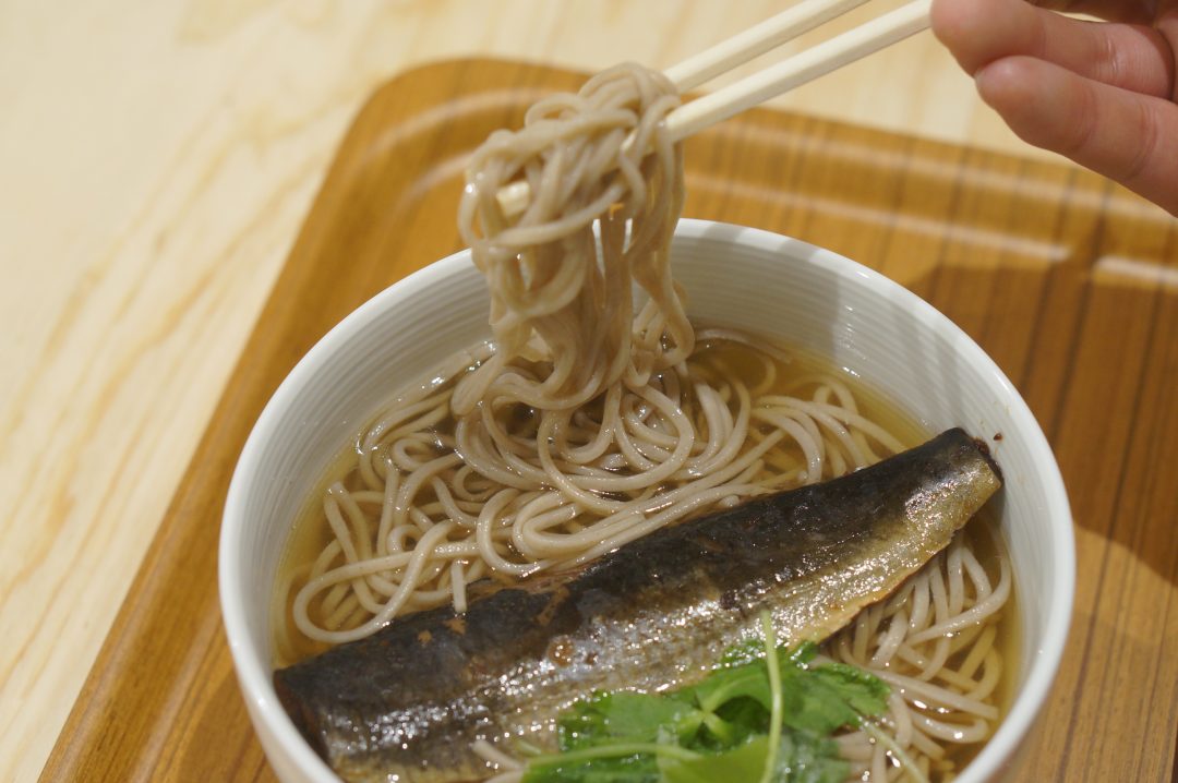 京都山科 にしんそばで年越し 麺処あしかり 無印良品