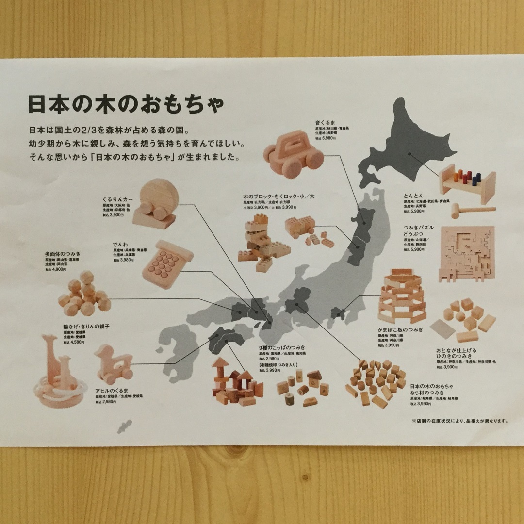 ららぽーと新三郷】日本の木のおもちゃ｜スタッフのおすすめ｜ 無印良品