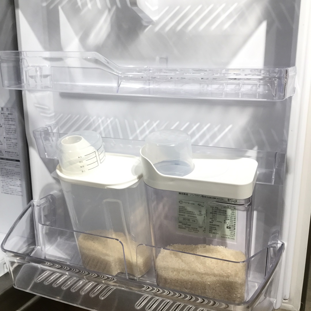 近鉄四日市】冷蔵庫用米保存容器｜毎日使うものを便利に。｜ 無印良品